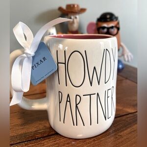 Rae Dunn Disney Toy Story Buzz Howdy Partner Mug BNWT Woody Buzz Jessie